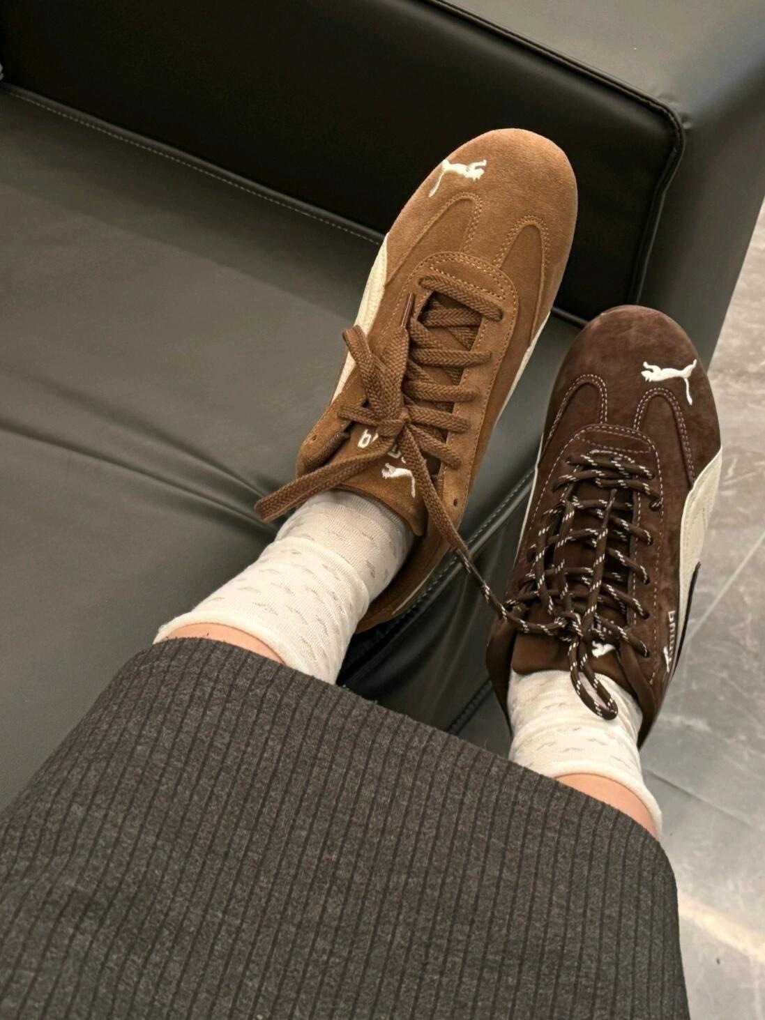 这两双PUMA咖色极限二选一❗❗